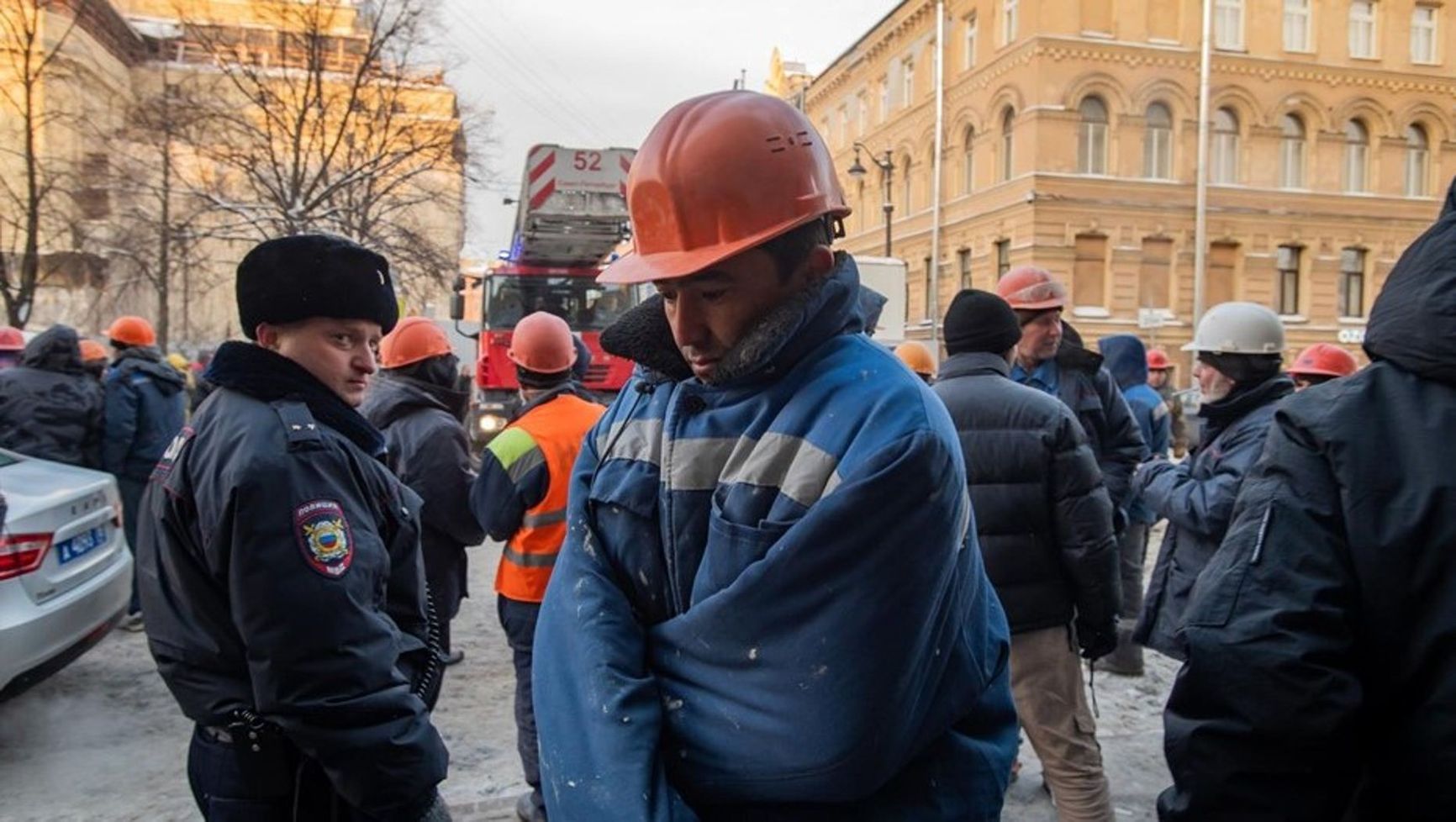 Raid against migrants in Russia