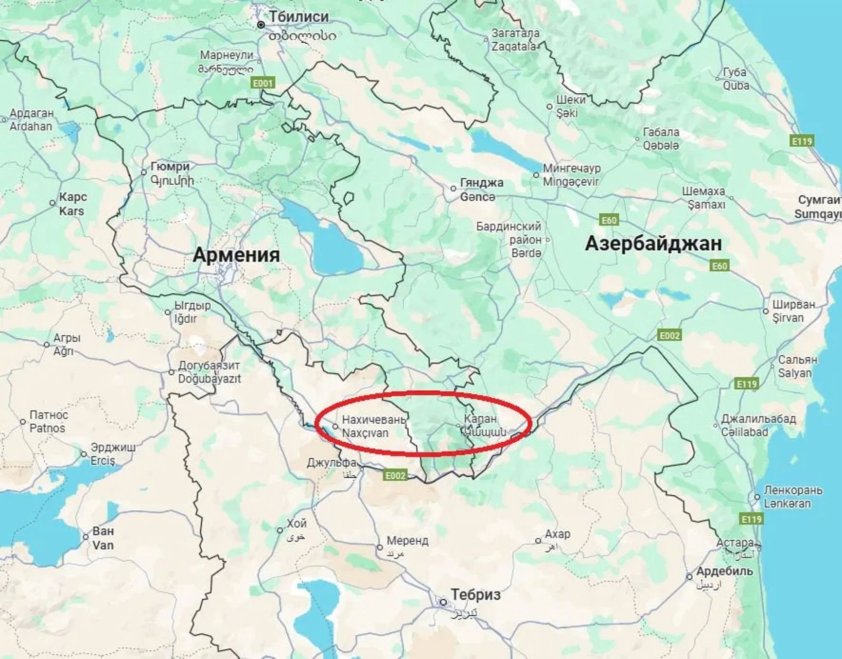 The exact route of the “Trump corridor” is still unknown