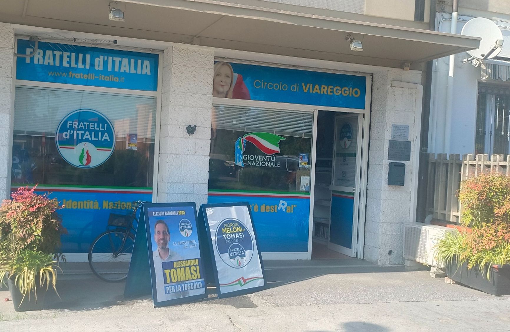 Regional office of the Brothers of Italy party